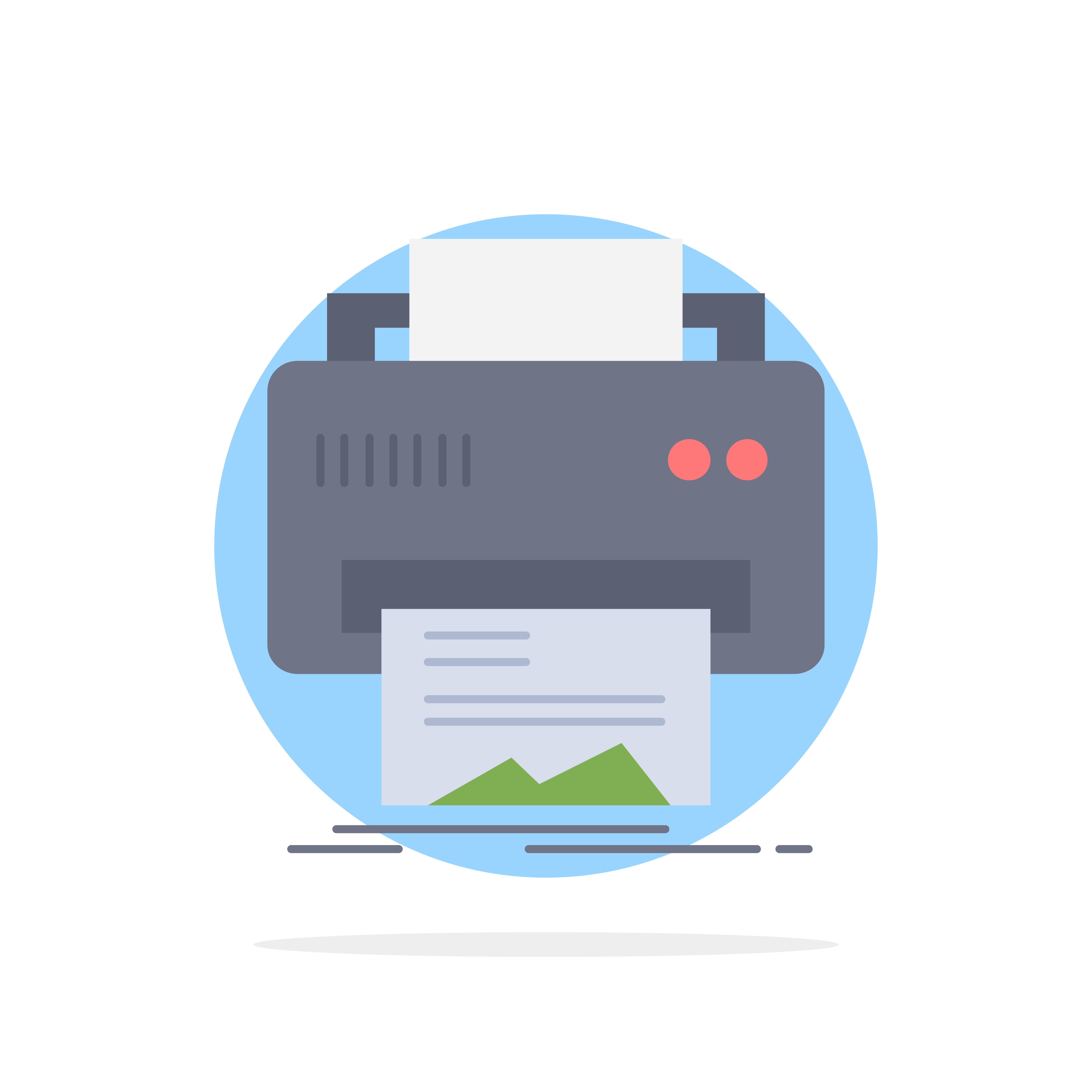 âPngtreeâdigital printer printing hardware paper_4986112.png